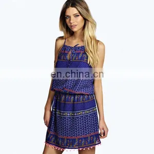 Latest Dress Designs Photos Printing Dress Ladies Dress thumbnail-1