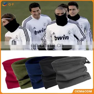 Knitted Polar Fleece Multifunction Beanie Winter Neck Warmer Outdoor Hat thumbnail-4