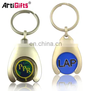 Metal Car Coin Holder Keychain thumbnail-1