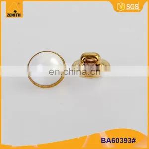 ABS Gold Plating Pearl Shank Button BA60393 thumbnail-2