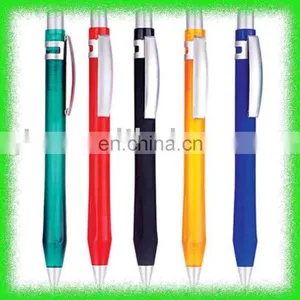 Plastic Click Action Ball Pen thumbnail-1