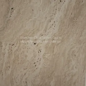 Ivory Travertine Tiles Beige Travetine Pool Coping Stone With Bullnose Edge thumbnail-1