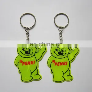 Hot Sell Stylish High Visibility Reflective Keychain thumbnail-5