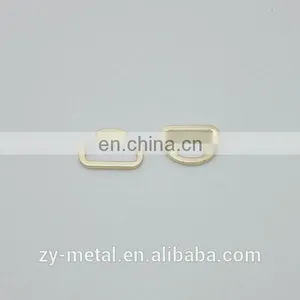 Bag Accessories 33mm Light Gold Zinc Alloy Metal D Ring thumbnail-1