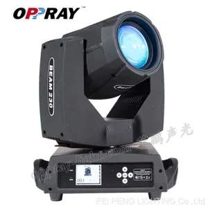 OPPRAY 230W 7R Sharpy Beam Moving Head Light With Dual Gobo Dual Prism DMX 512 DJ Requitment thumbnail-2