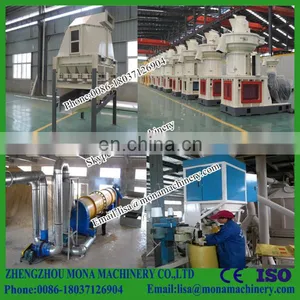 Factory Sale Direct High Efficient Wood Ring Die Pellet Mill/rice Husk Pellet Machine for Fuel thumbnail-3