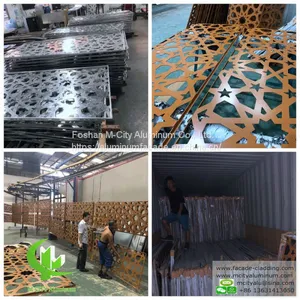 Powder Coated Architectural Aluminum Facade Sheet Aluminum Panels thumbnail-3