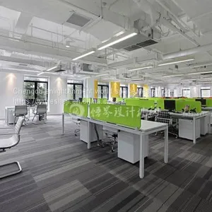 Office Space Decoration Design, General Manager Office Design, Public Space Design, Office, Conference Room, Boss's Office Decoration Design, Design Staff Office thumbnail-4