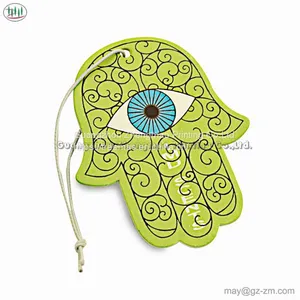 Factory Cheap Promotional Customized Double-sided Printing Hanging Paper Car Air Freshener For Various Places thumbnail-1
