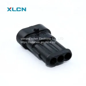 3 Pin AMP Super Seal 1.5mm Series Connectors 282087-1 282105-1 thumbnail-3