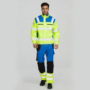 High Visibility Safety Construction Workwear Suits thumbnail-1