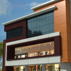 Building Exterior Aluminum Plain Facade thumbnail-5
