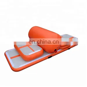 A Set Of 3m Inflatable Air Track Air Barrier Roller Spring Board Mat Training Set For Gymnastics thumbnail-2