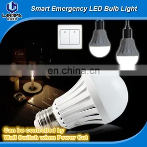 Warm White+cold White 7w E27 5-6hours Emergency Time Led Light Emergency Lamp thumbnail-1