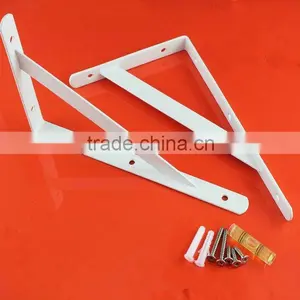 White Heavy Duty Wall Angle Shelf Bracket With Powder Coated For Dubai Market thumbnail-2