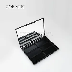 Cosmetic Packaging Vendor Square 6 Colors Lip Palette With Mirror thumbnail-3