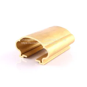 Golden Color Extruded Brass Bar Brass Handrail thumbnail-1