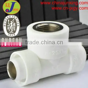 PERT Pipe Fittings/ Plastic Pipe Fittings Female Threaded Tee thumbnail-1
