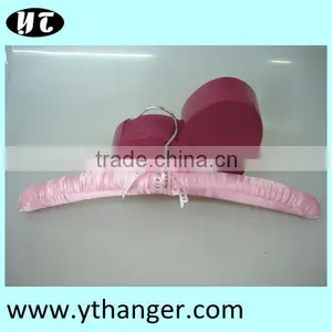 Satin Hanger With Logo Fabric Satin Hanger thumbnail-1