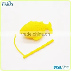 Wholesale Non-toxic Heart-resisting Colored Silicone Tea Infuser thumbnail-1
