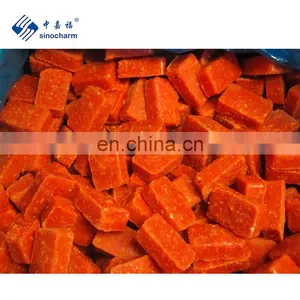 Sinocharm BRC A Approved BQF Fresh Red Pepper Puree Frozen Chilli Puree From China thumbnail-1
