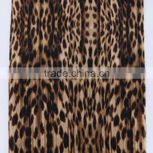 Screen Printed Linen Fabric Wholesale,leopard Print Dress Fabric,100% Linen Fabric thumbnail-2