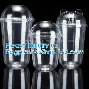 PLA Plastic Cup PET Plastic Cup PP Plastic Cup PS Top Snack Cup Straw,Food Takeout Plastic Box Salad Plastic Bowl Pulp Food Cup thumbnail-5