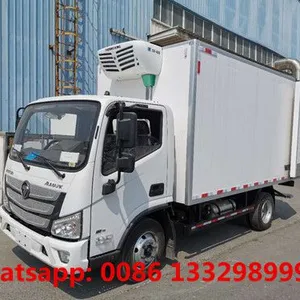 HOT SALE! FOTON AUMARK Cummins 141hp Diesel Cold Van Box Vehicle for Sale thumbnail-2