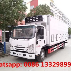 Customized ISUZU Brand 700P 5.4m Length Day Old Chicks Transported Truck for 30,000 Day Old Chicks Broilers Transportation thumbnail-1