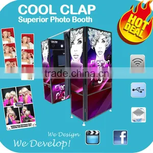 2014 Custom Digital Photo Booth For Wedding Party Events Photobooth Rental thumbnail-1