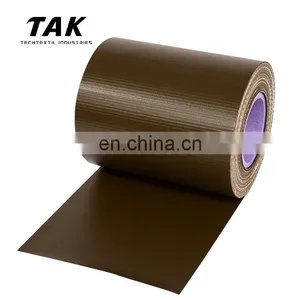 PVC Tarpaulin Brown/Green/Grey Strip Fence for Backyard Garden Protection thumbnail-2