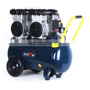 Bison China OEM Available Reasonable Price Small Oil Free Silent Air Compressor thumbnail-1