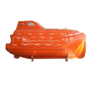 EC, RS, CCS Approved SOLAS 16 Persons 4.9m GRP Totally Enclosed Free Fall Lifeboat thumbnail-5