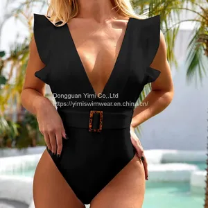 1 Pieces Ladies Women Sexy Swimsuit thumbnail-4