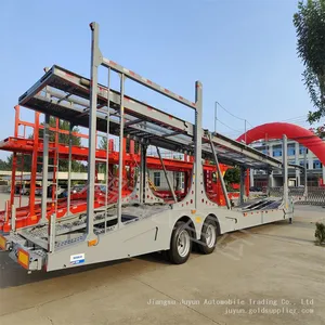 Export of Sino European Style Trailers to Russia for Vehicle Transportation Semi-trailers thumbnail-1