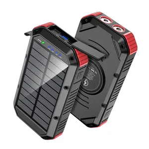 Solar Charging Large Capacity Lamp Solar Mobile Power Bank Factory Supply thumbnail-1