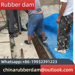 Rubber Dam, River Channel, Reservoir, Gas Shield Dam, Water Filled Seamless Water Blocking Rubber Water Gate thumbnail-3