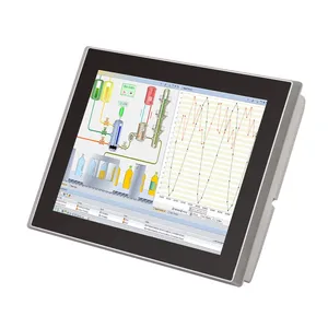 12.1-inch 1024x768 4:3 Industrial Panel PC Touchscreen Cordless Board Design for Intelligent Management thumbnail-1