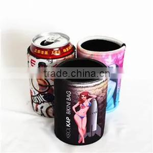 Soft Neoprene Can Cooler With Sleeve thumbnail-3