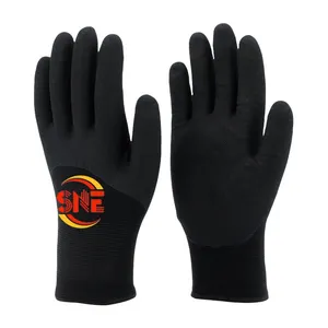 Snellsafety Cut Resistant Foam Nitrile Winter Cold Protection Safety Glove thumbnail-2
