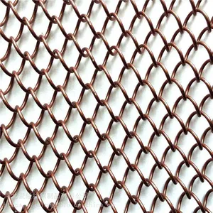 Bright 304 316 316L Stainless Steel Woven Wire Mesh Sheet for Decoration Curtain Wall thumbnail-3