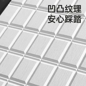 Special Engraving Grid Pattern Diatomite Stone Bath Mat Manufacturer thumbnail-5