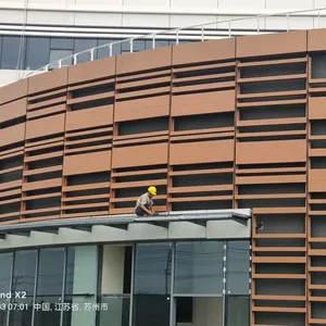 High Building Glass Curtian Wall Aluminium Cladding Low-E Glass thumbnail-3