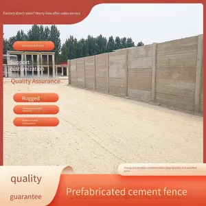 New Type Cement Board Fence for Enclosing Land, Prefabricated Power Partition Boards With Card Slots and Column Boards, Replacing Brick and Cement Prefabricated Boards thumbnail-3