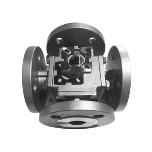 Manufacturer Direct Sales of High-quality Flange Four-way Ball Valve thumbnail-4