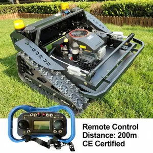 Orchards Inter-row Grass Control Remote Operated Crawler Weeder Made in China Manufacturer Factory thumbnail-1