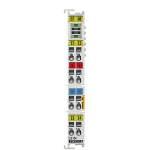 BECKHOFF EL1104 EtherCAT 4 Channel Digital Input Module 24V DC Industrial Automation I/O Terminal thumbnail-1