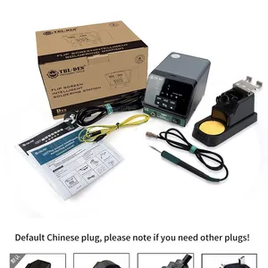 DES 100T 150W/55W Flip Screen ESD Safe Lead-Free Intelligent Soldering Station PCB Repair Tool thumbnail-5