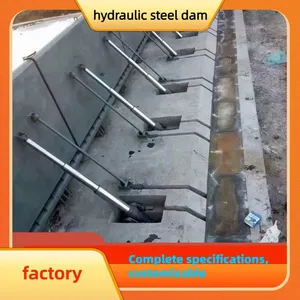 Landscape Type Hydraulic Steel Dam For Urban Water Level Stabilization thumbnail-2