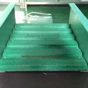 Large-span Reinforced Corrugated Bottom Trough Cable Tray thumbnail-1